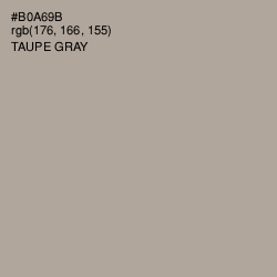 #B0A69B - Taupe Gray Color Image